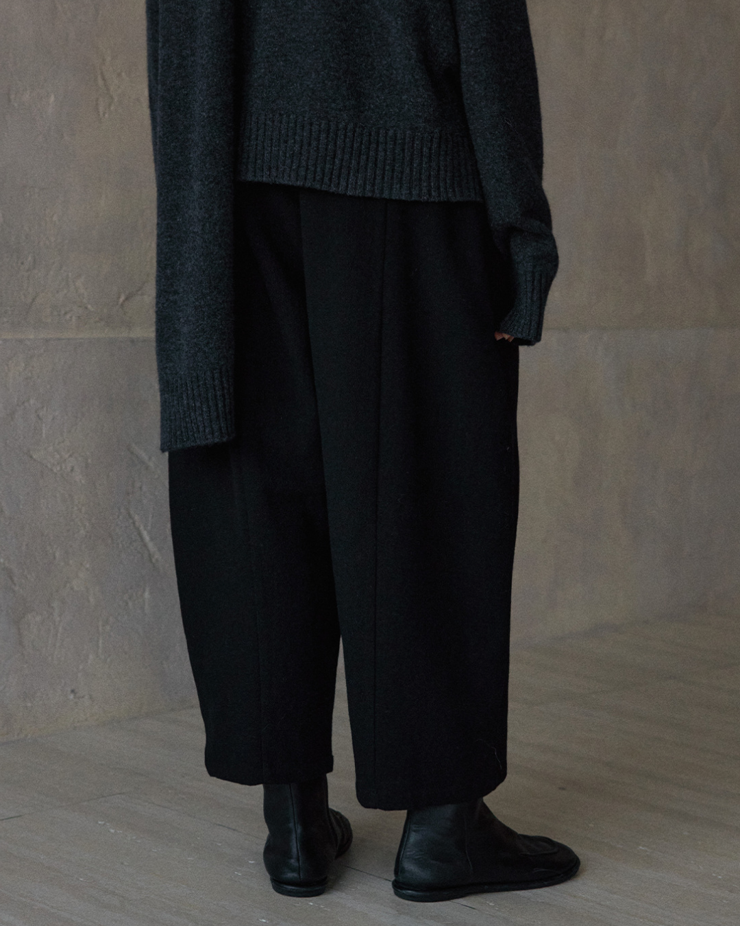 クロップドカーブパンツ 10159