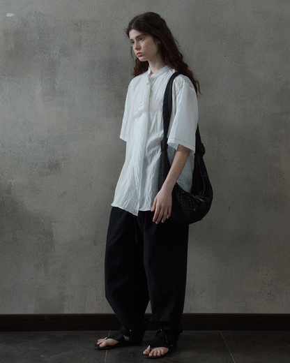 シャープカラーブラウス 10507