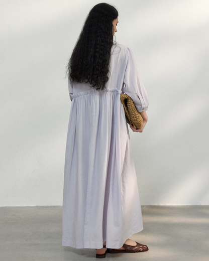 シルエットプラスロングワンピース 10476