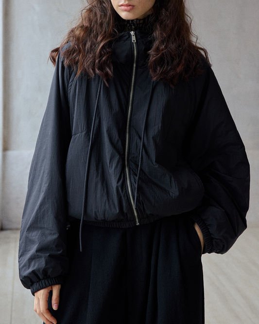 ミディフーディーカジュアルジャケット 10193