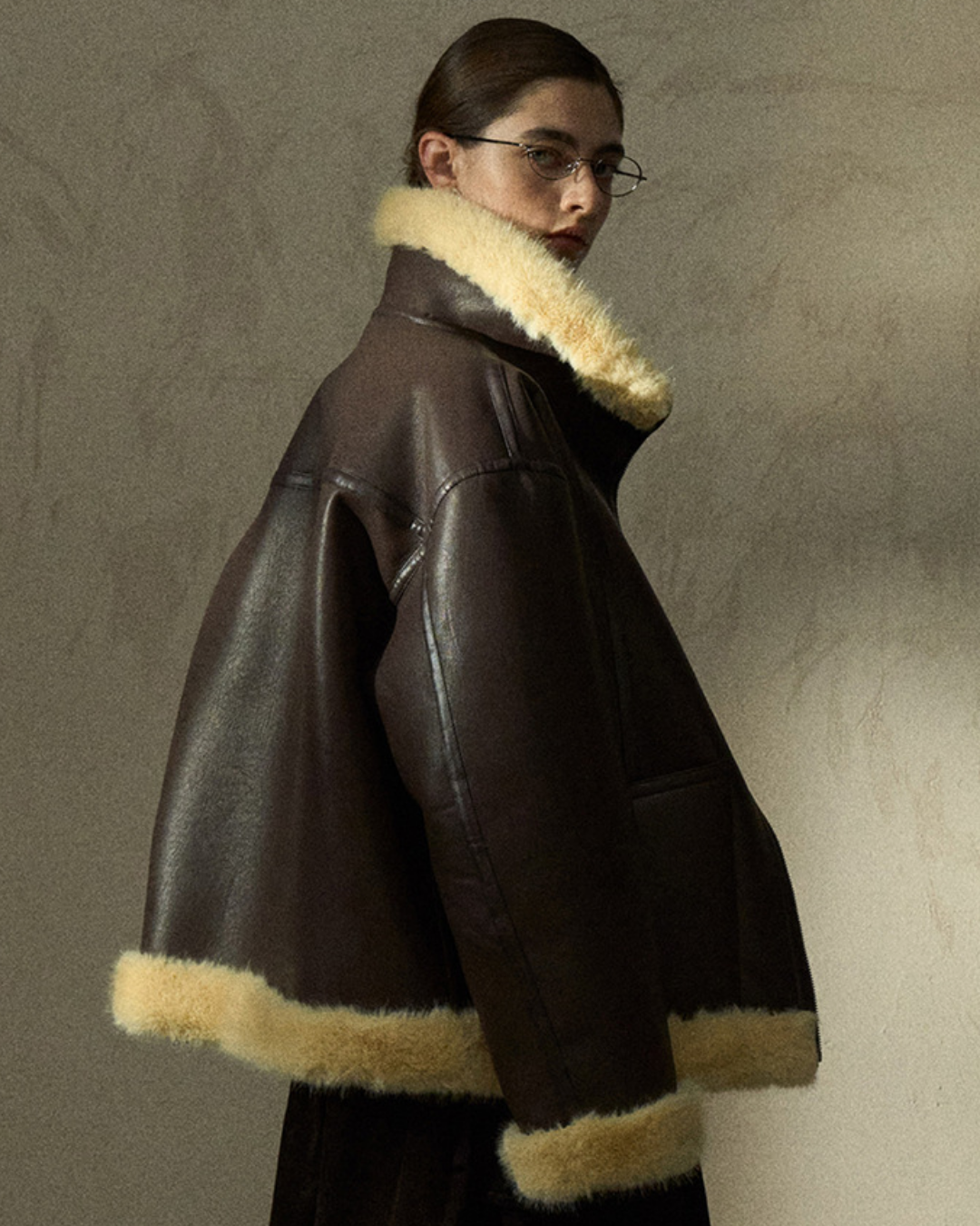 スタンドカラーリバーシブルジャケット 10303