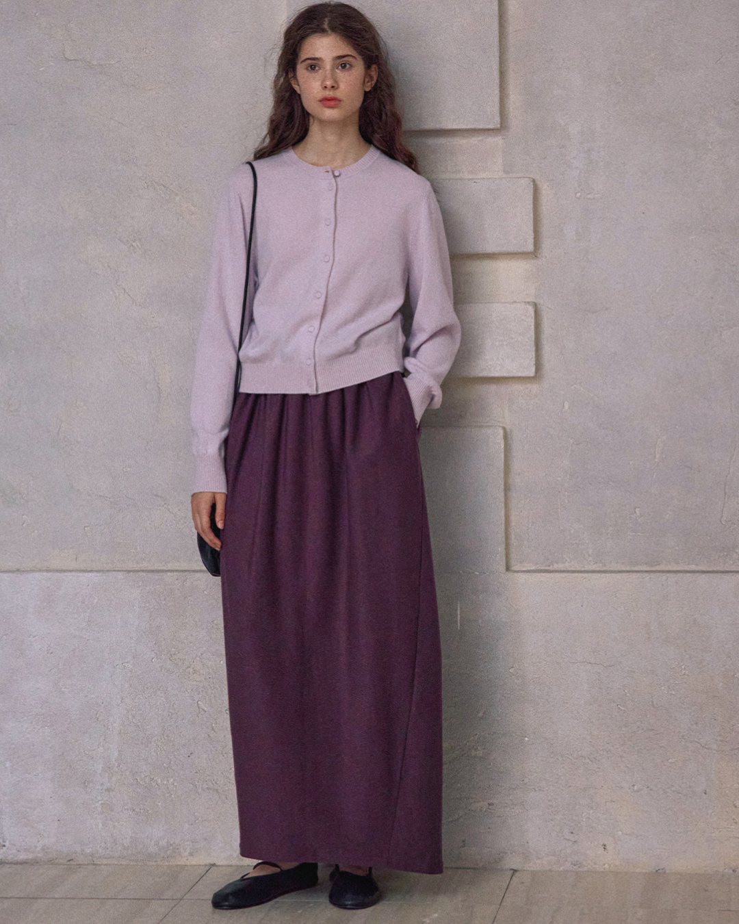 バックスリットカーブスカート 10156