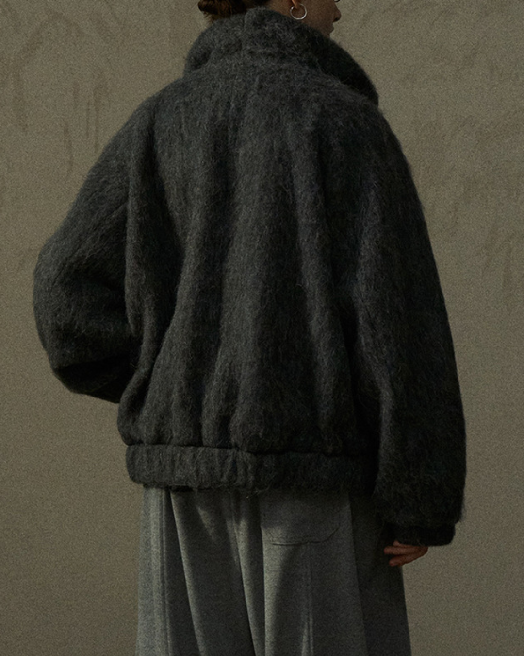 スタンドカラージッパージャケット 10263