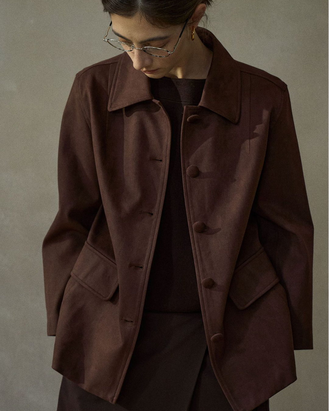 マットスキンスエードジャケット 10426