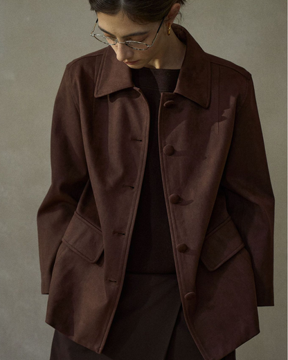 マットスキンスエードジャケット 10426