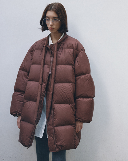 ミディストラップダウンコート 10375