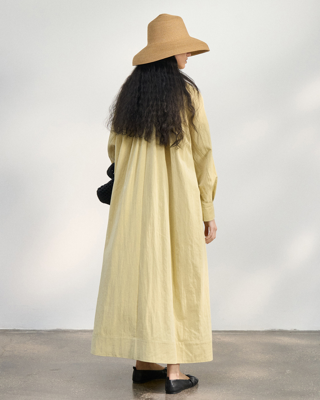 サイレントスカーフロングワンピース 10429