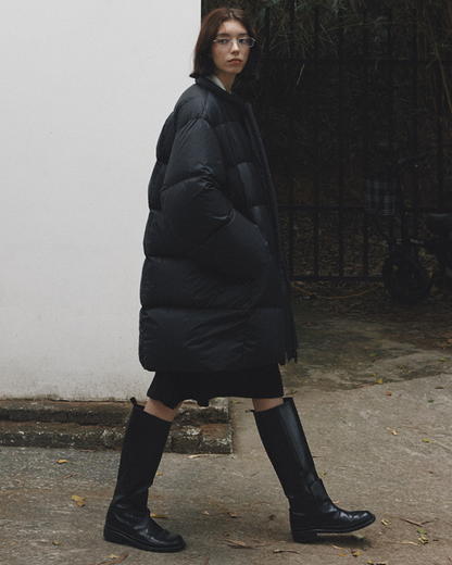 ストラップミドルジップコート 10390