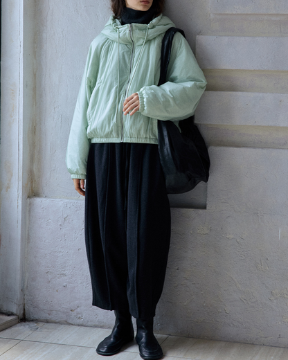 ミディフーディーカジュアルジャケット 10193