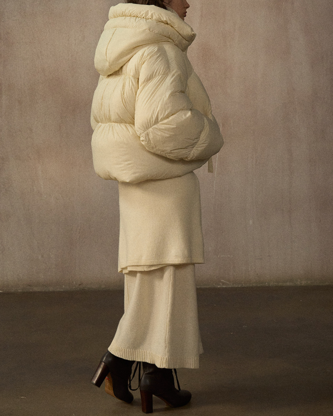 フーディーショートダウンコート 10243