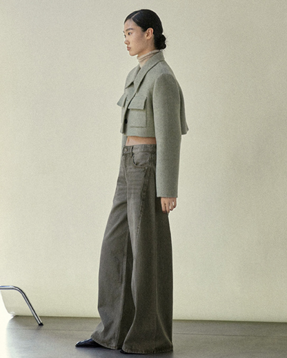 スカルプトポケットジャケット 10477