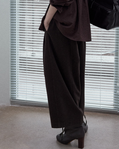 クロップドカーブパンツ 10143