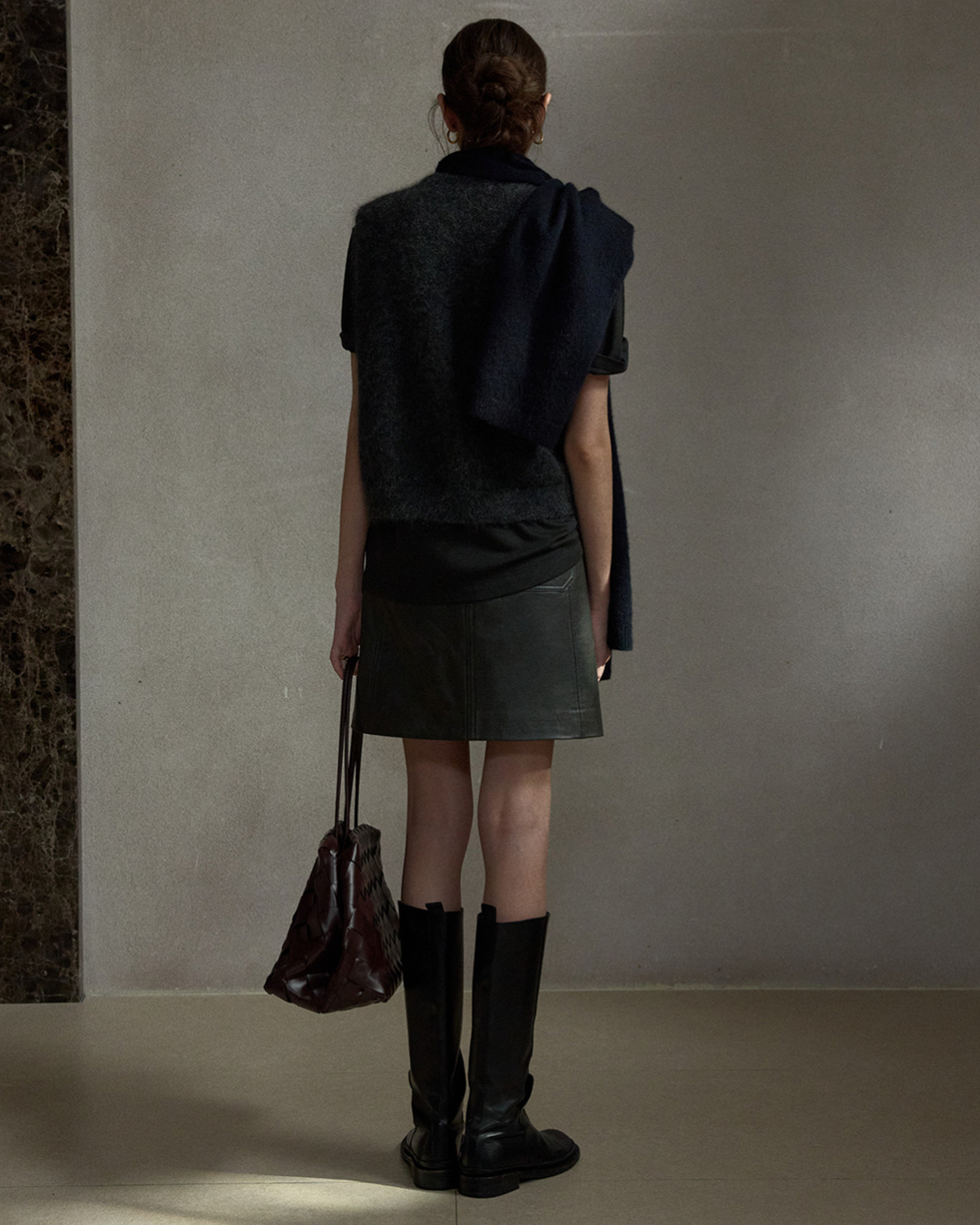 ウォームフェルトカットソー 10490