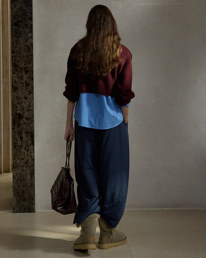 ショートレングスポケットニットプルオーバー 10483