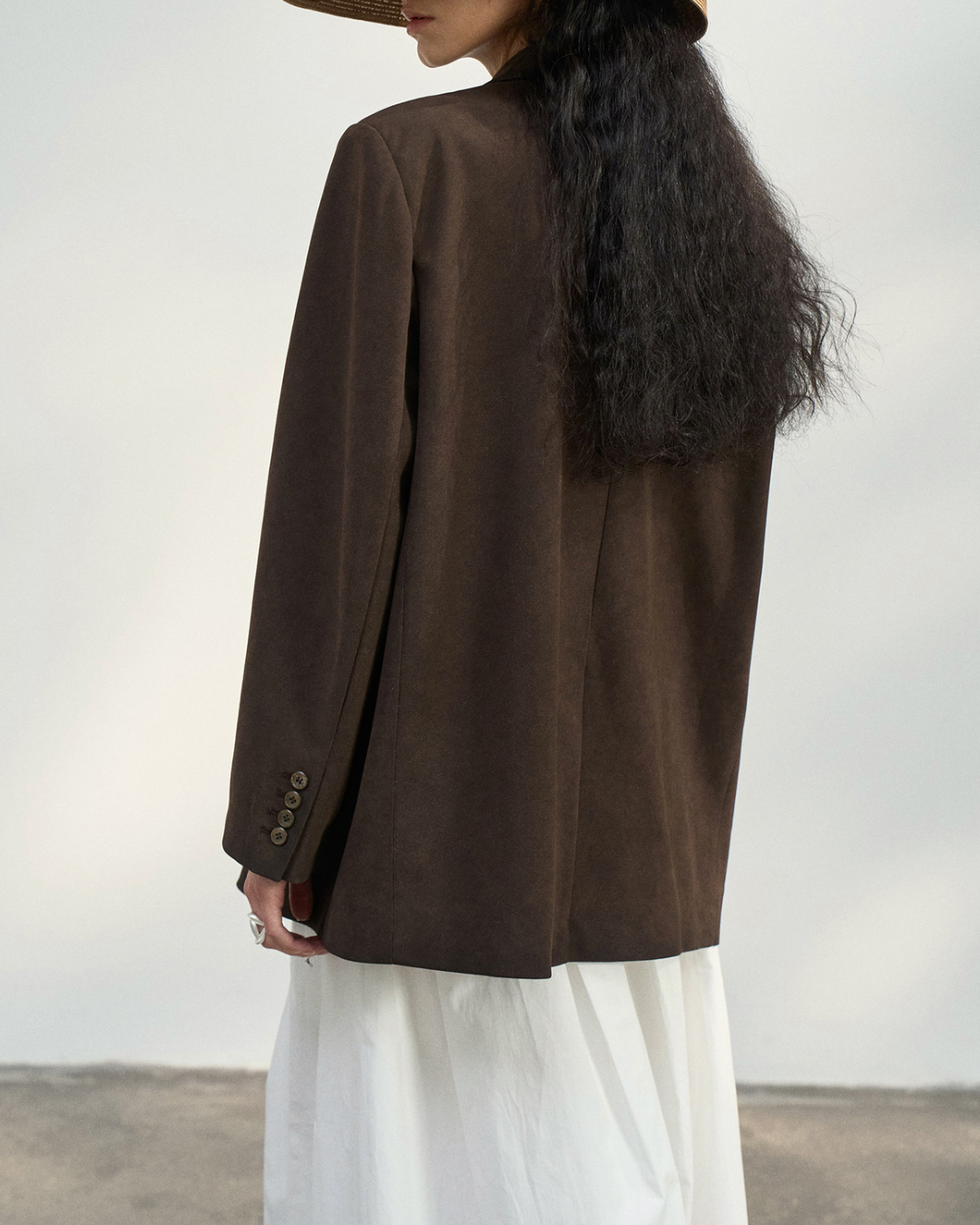 シャープラインスエードテーラード 10459