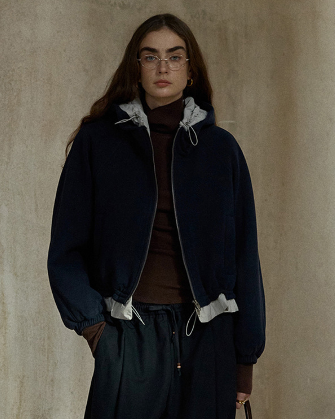 ドローコードフードジャケット 10469