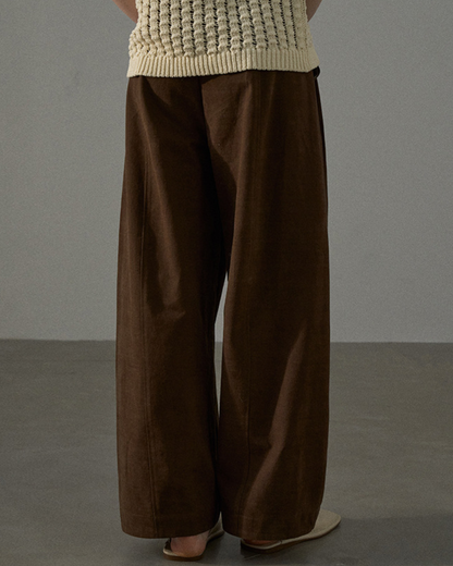 ハイウエストタックカジュアルパンツ 10229