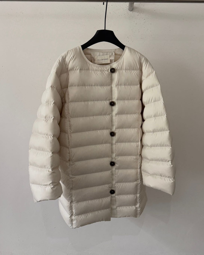 キルティングダウンミディコート 10252