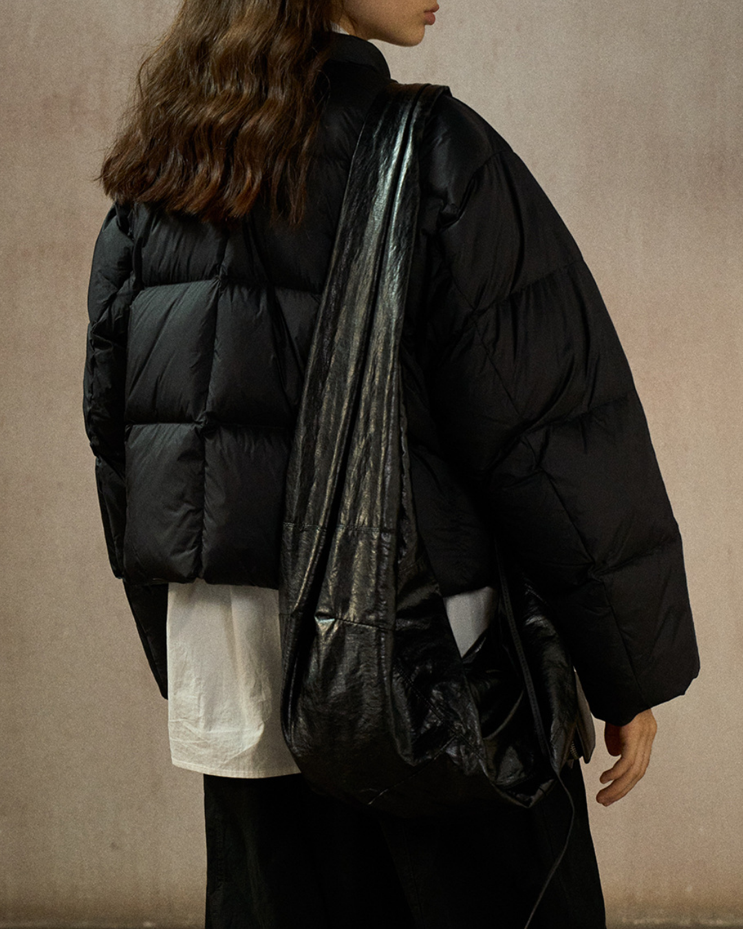 クルーネックショートコート 10274