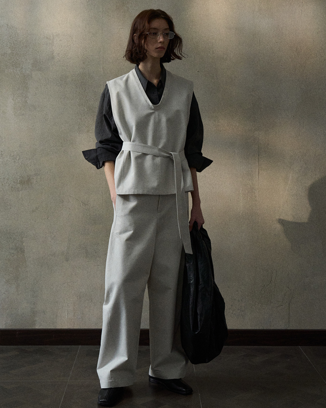 デニムカーブブレードパンツ 10346