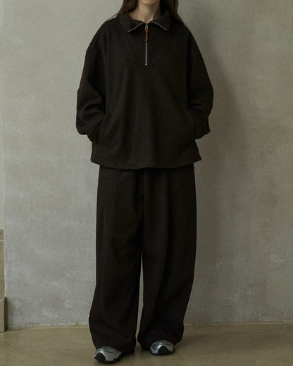 【セットアップ可能】ドローストリングスウェットパンツ 10212
