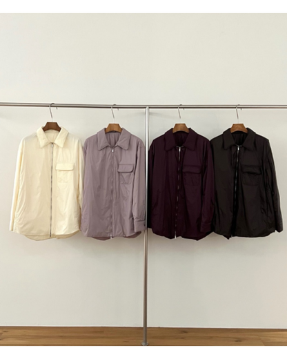 ジッパーキルティングジャケット 10491