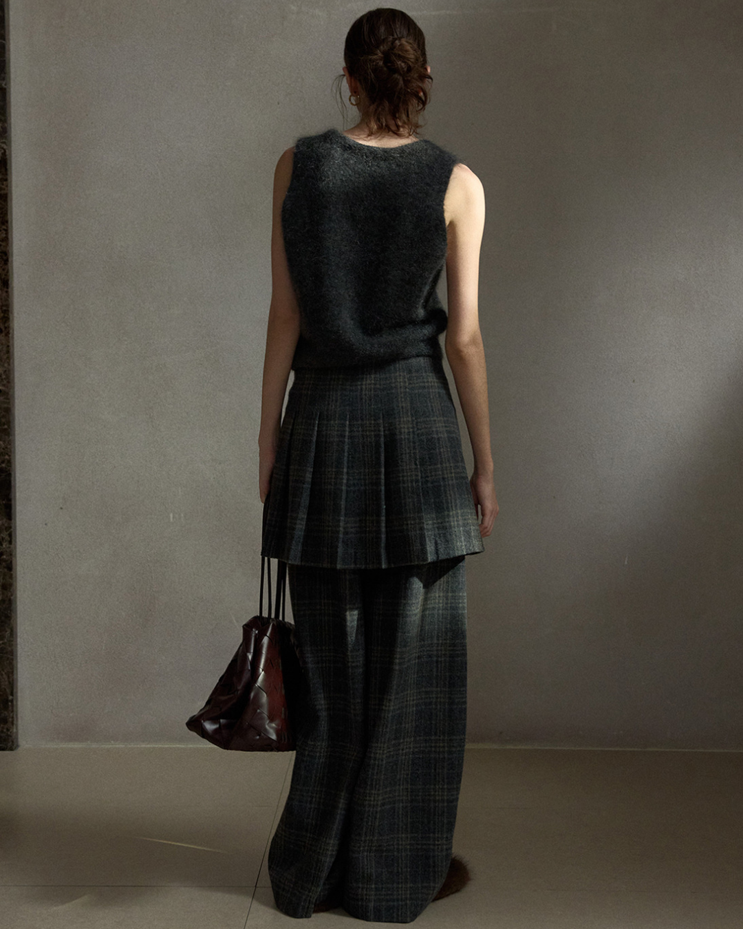 ソフトニットVネックベスト 10492