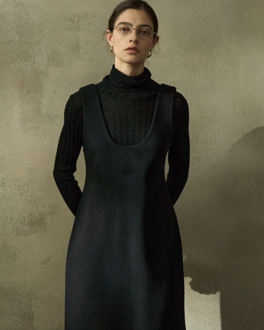 モノリスUNレイヤードワンピース 10414