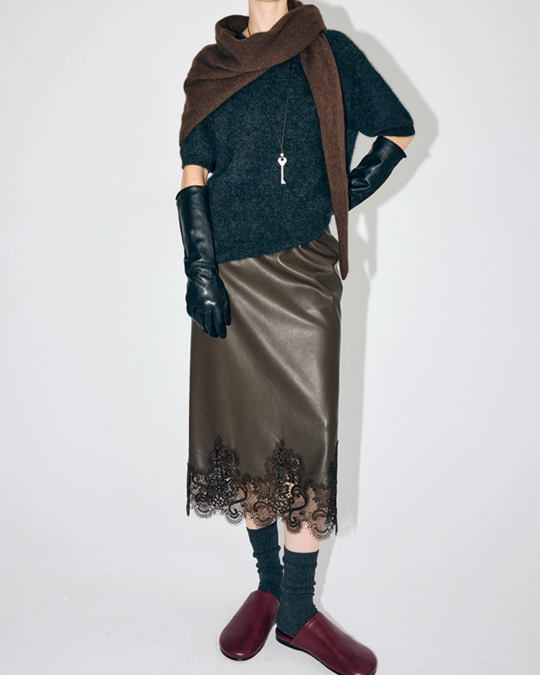 ドッキングレースミドルスカート 10336