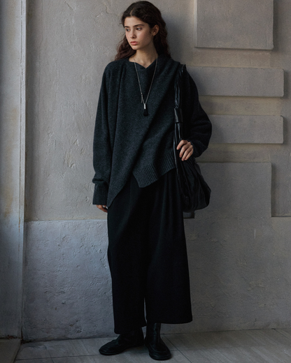 クロップドカーブパンツ 10159