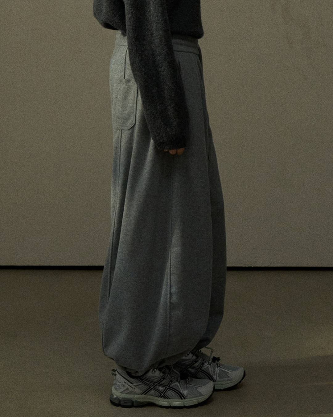 センターラインドロストカジュアルパンツ 10294