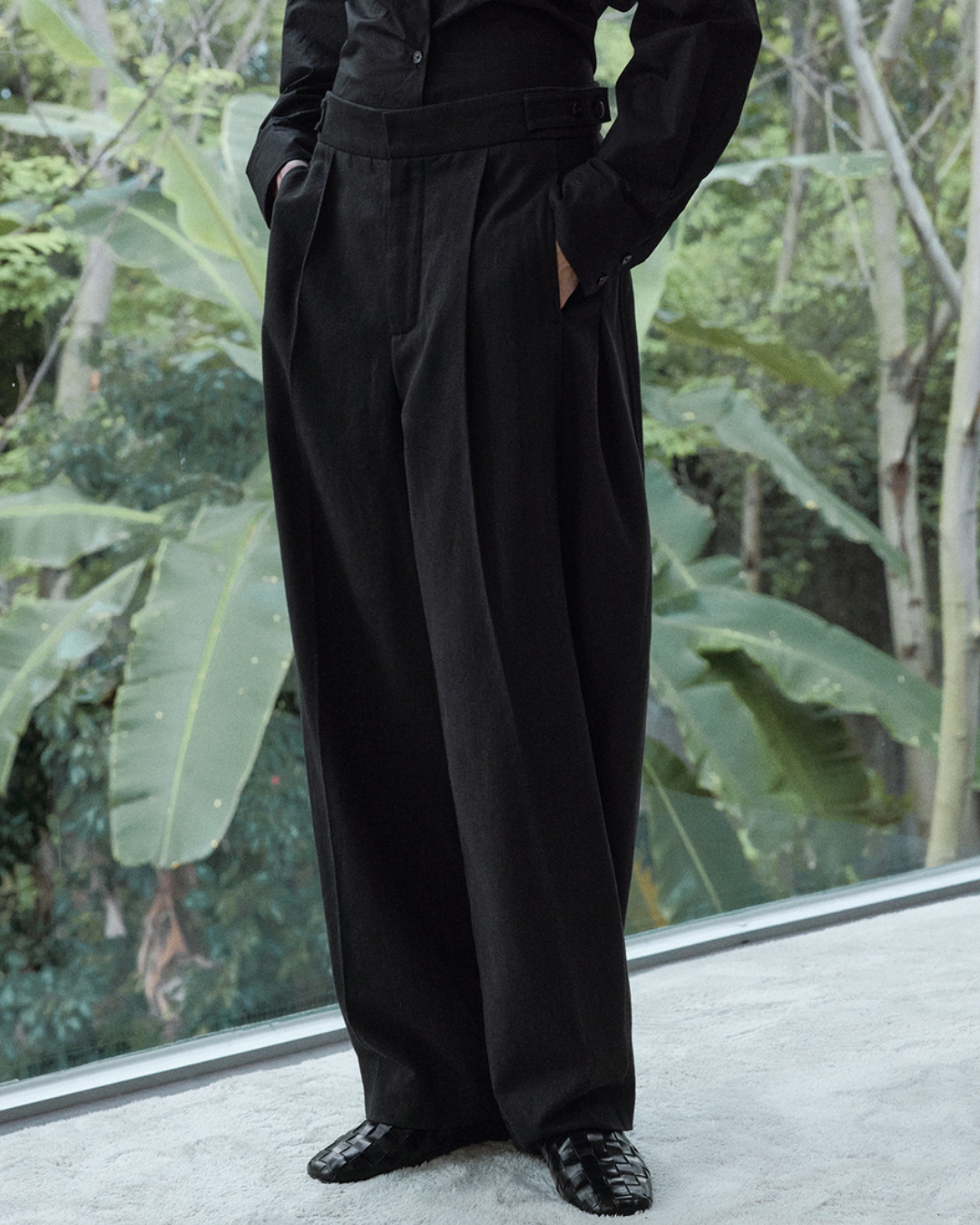 アーキコクーンプリーツパンツ 10439