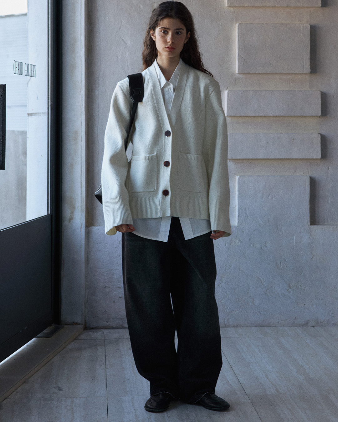 ウエストタックロングブラウス 10165