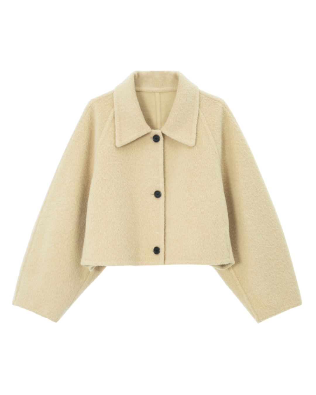 シングルブレストショートフリースジャケット 10296