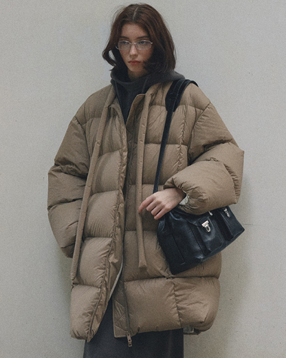 ストラップミドルジップコート 10390