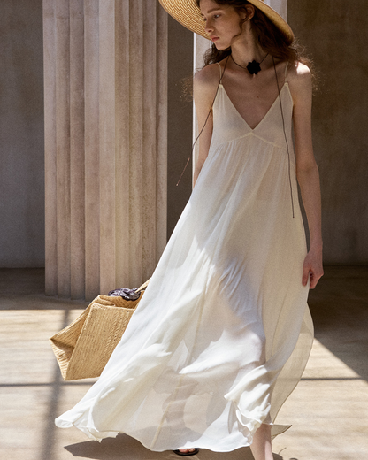 シアーレイヤードサスペンドワンピース 10518