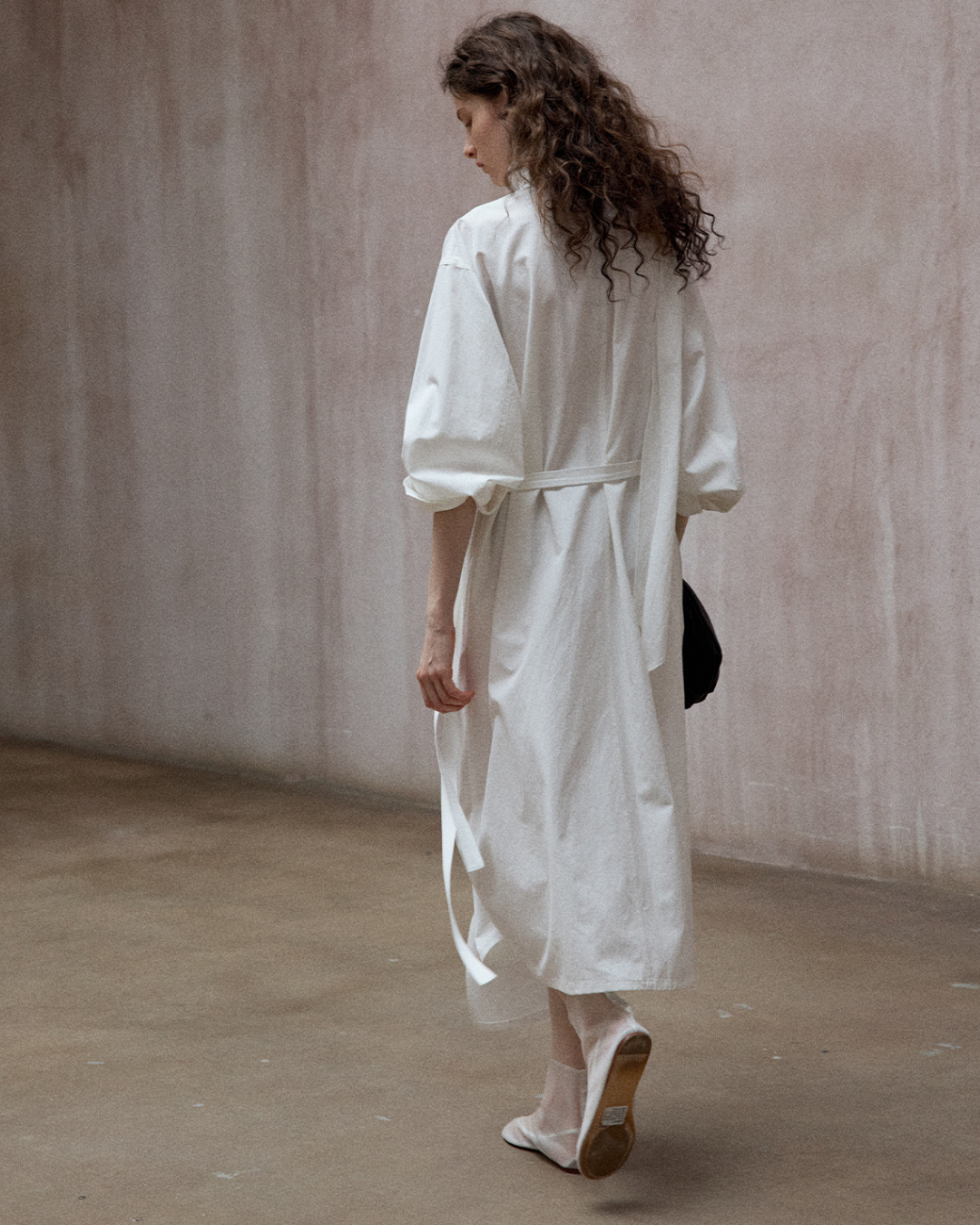 アシンメトリーフロウストラップワンピース 10340