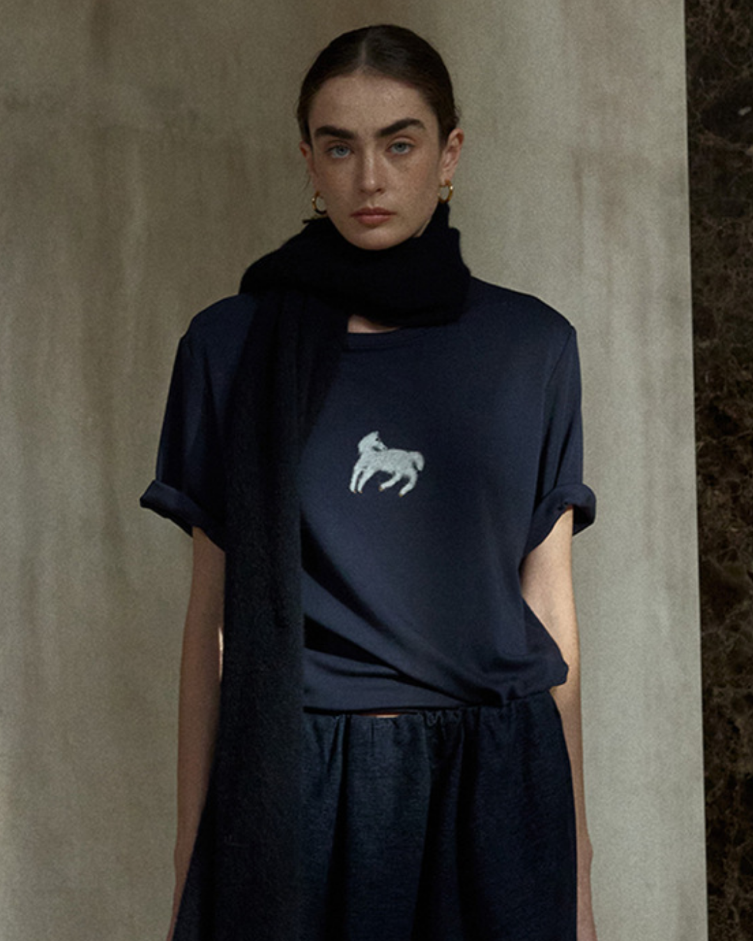 ウォームフェルトカットソー 10490