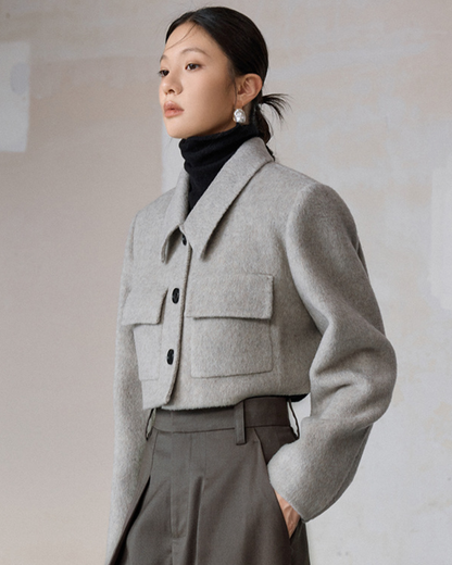 スカルプトポケットジャケット 10477