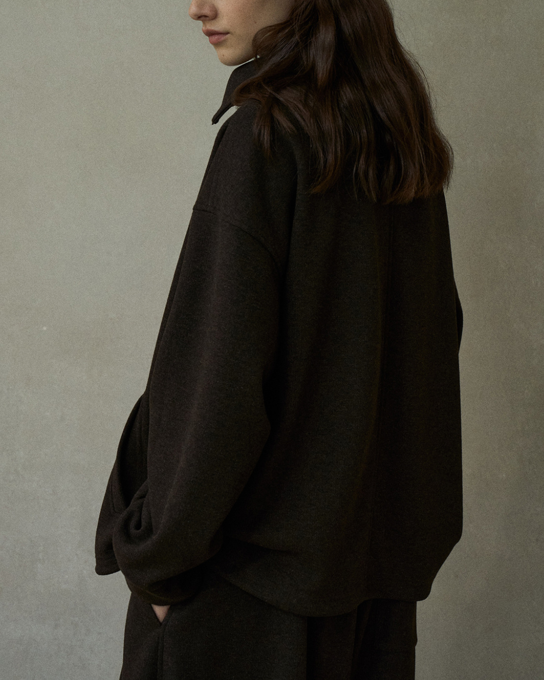 【セットアップ可能】ハーフジッパースウェットプルオーバー 10211