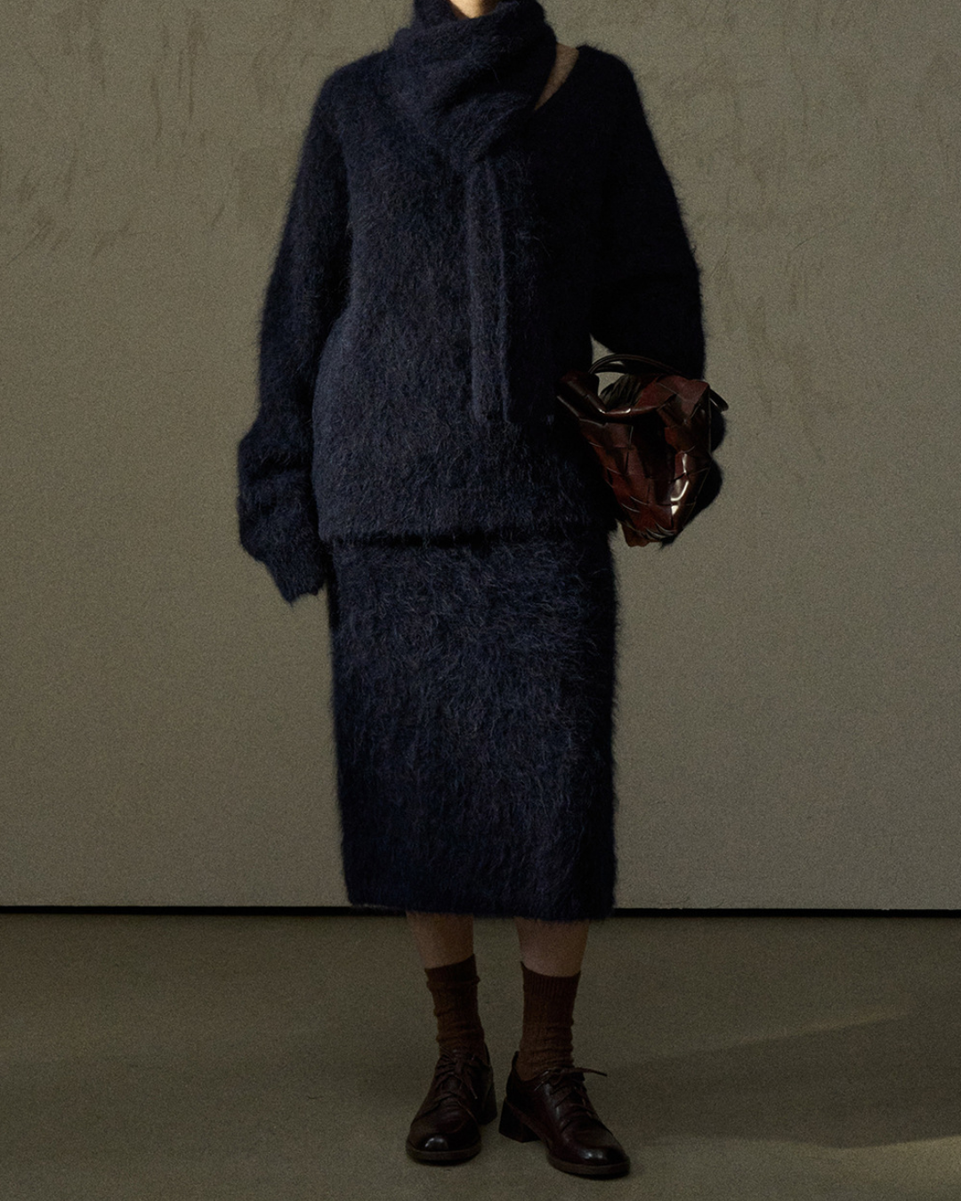 ミディストレートスカート 10277