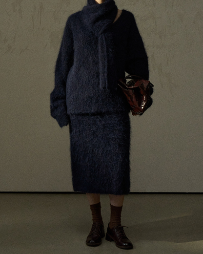 ミディストレートスカート 10277