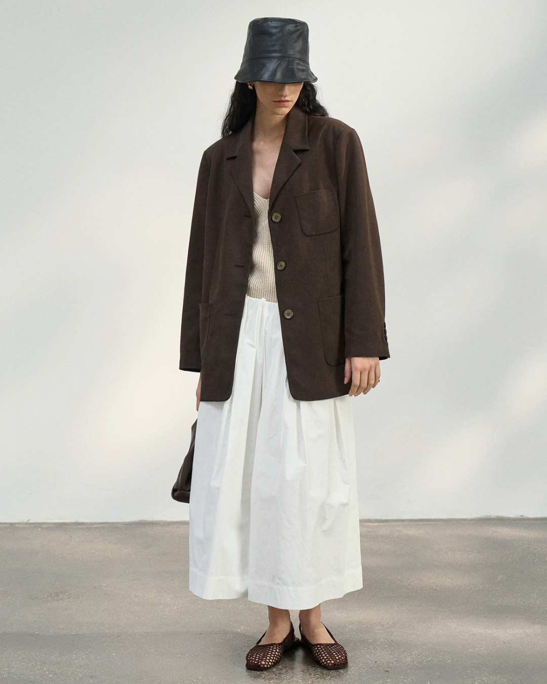 シャープラインスエードテーラード 10459