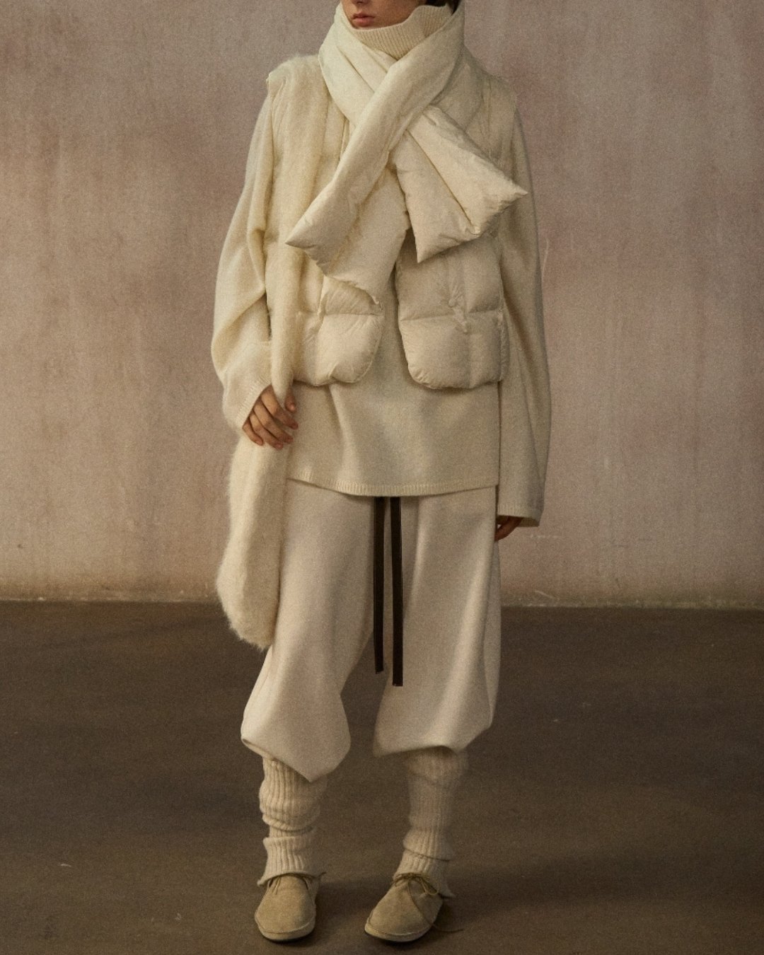 キルティングダウンショートベスト 10242