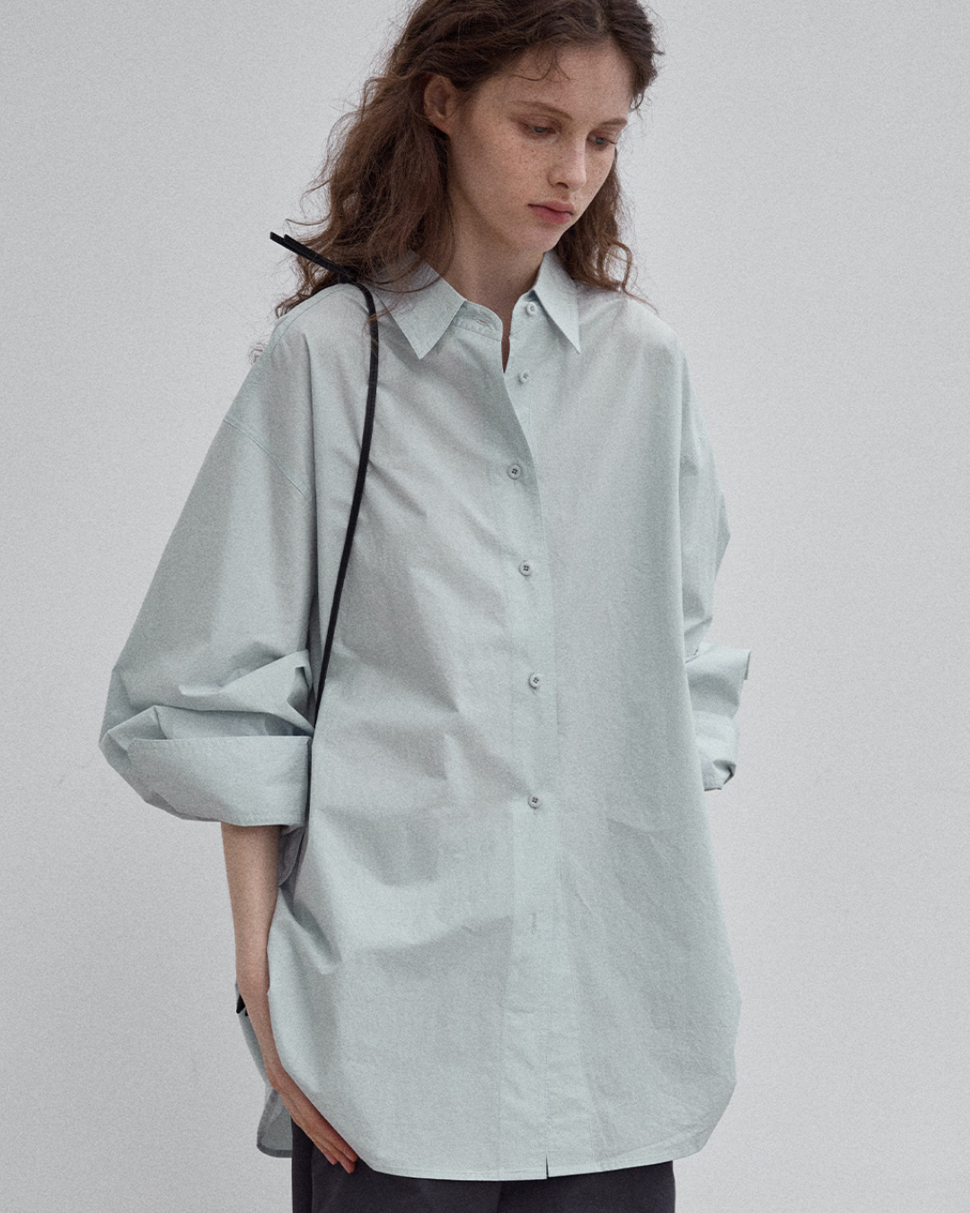 エッジカラーレスシャツ 10374