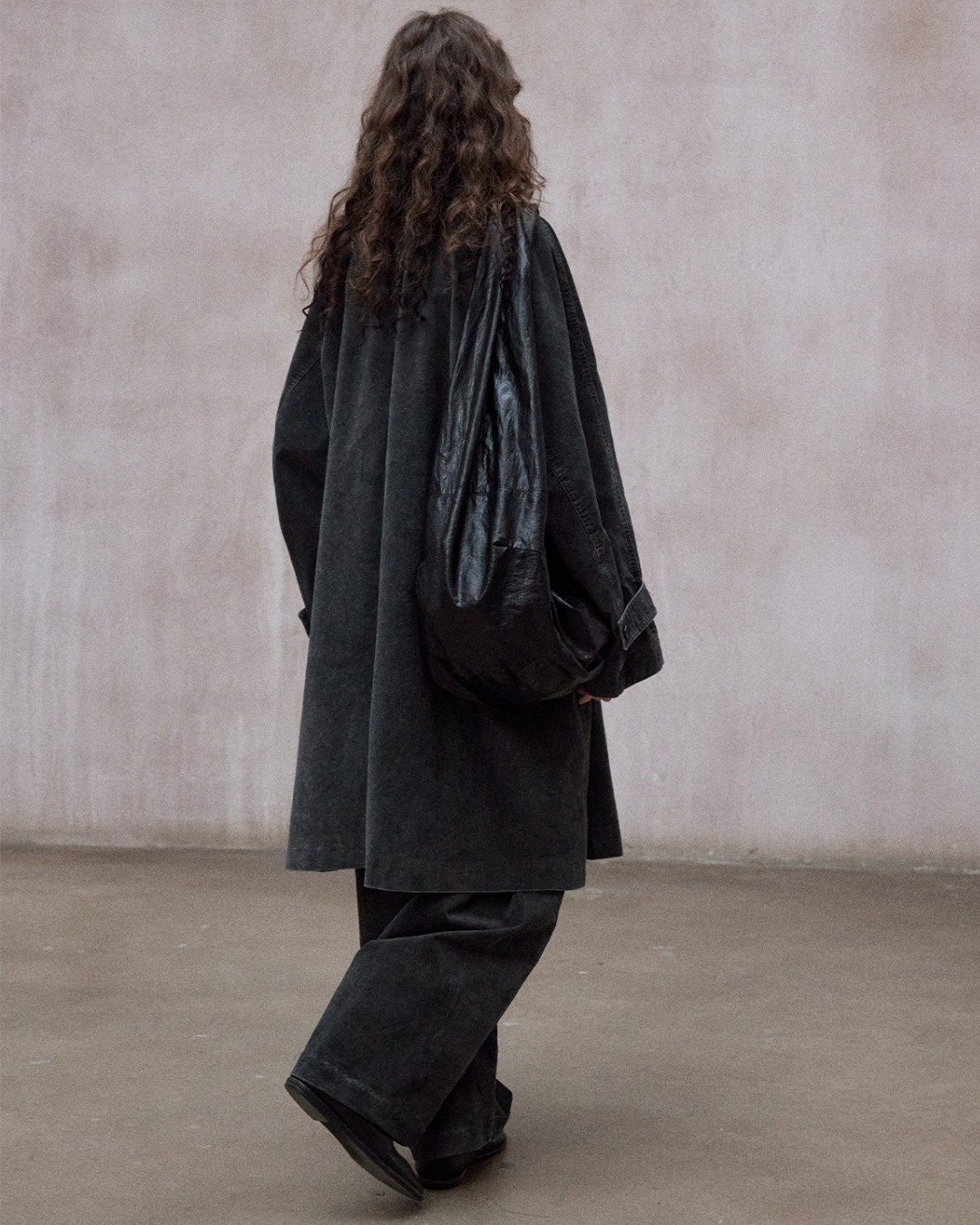 レトロウオッシュシミターカジュアルパンツ 10133